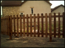 Round top fence.